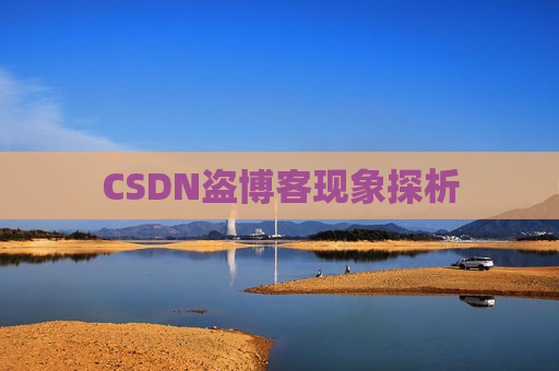 CSDN盗博客现象探析 CSDN盗博客现象探析