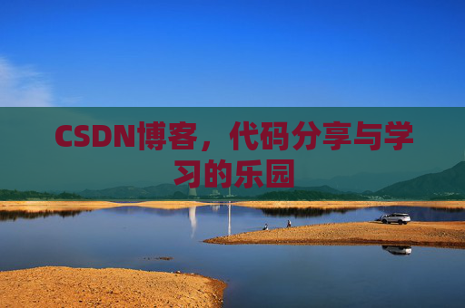 CSDN博客，代码分享与学习的乐园